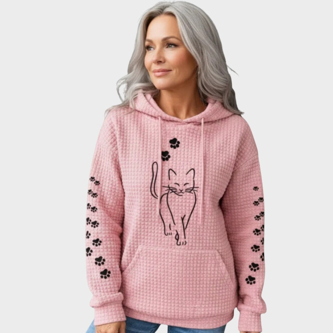 Maja | Katzenmuster Pullover