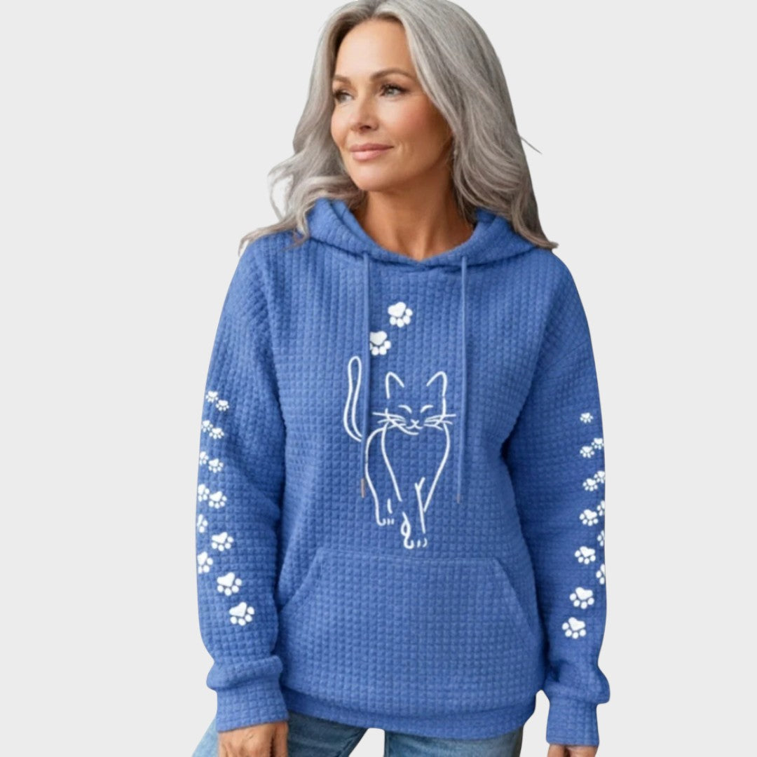 Maja | Katzenmuster Pullover