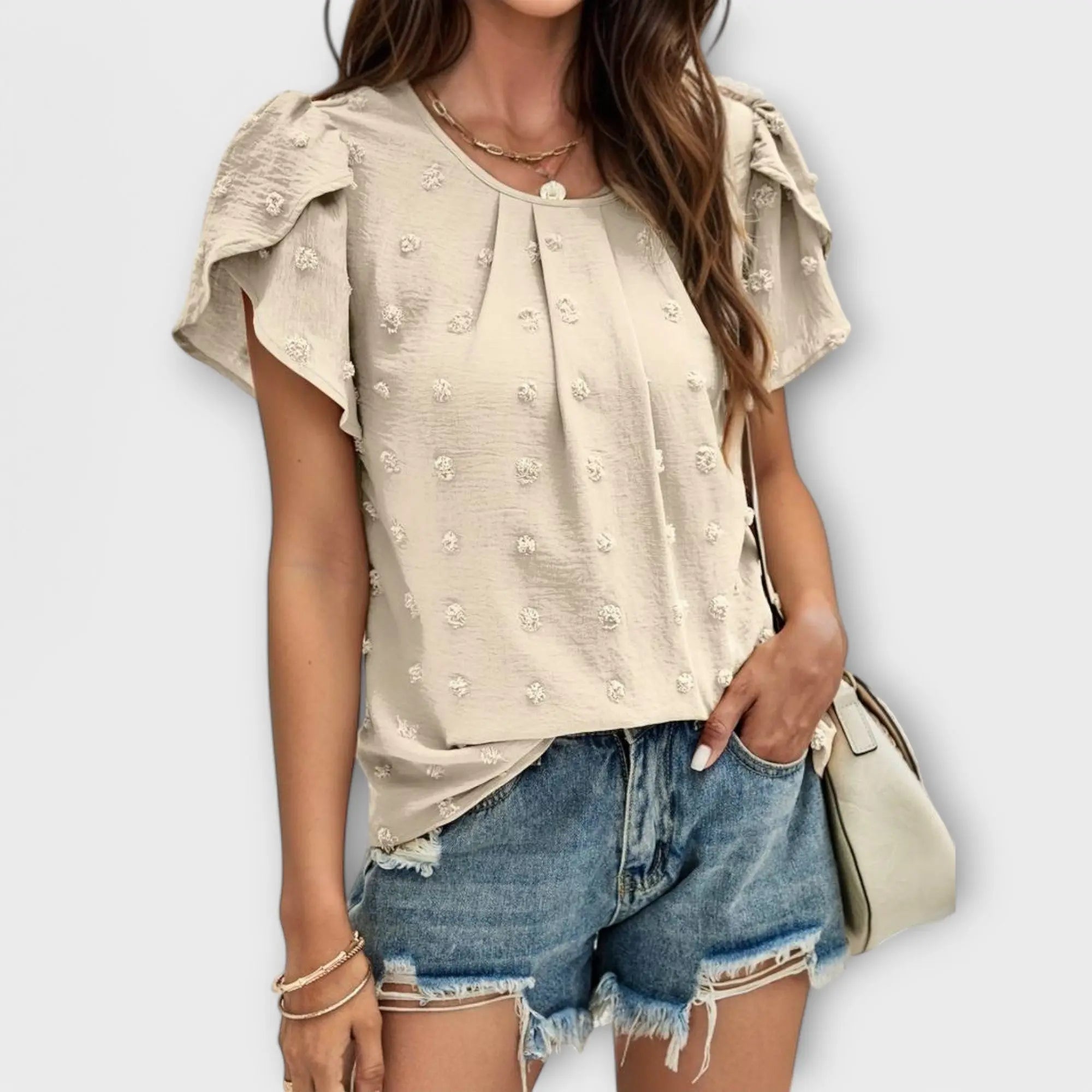 Laura | Die ideale Bluse mit Punkten