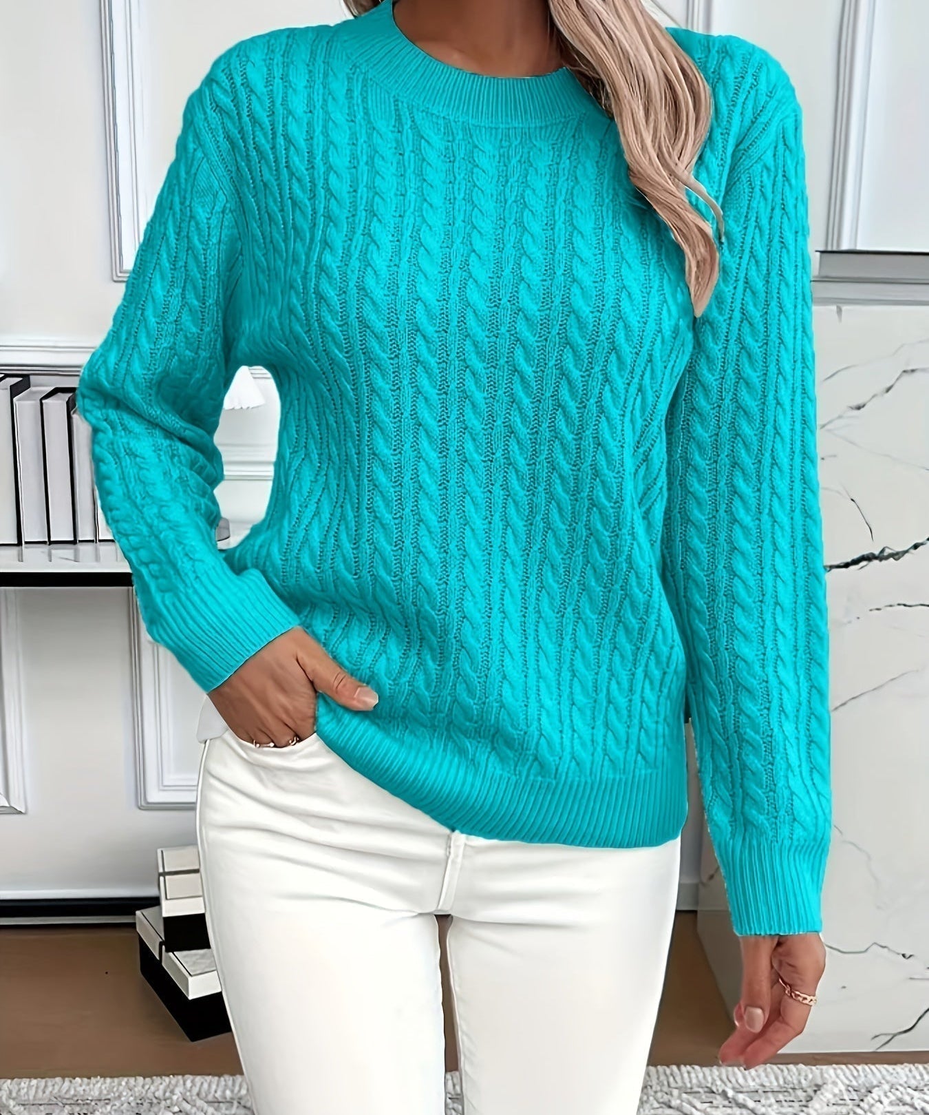 Bernila – Kabelstrickpullover