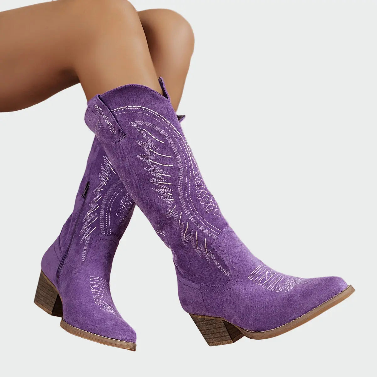 Gestickte Westernstiefel mit Stil