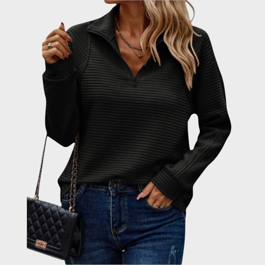 Svenja | Zip-Pullover