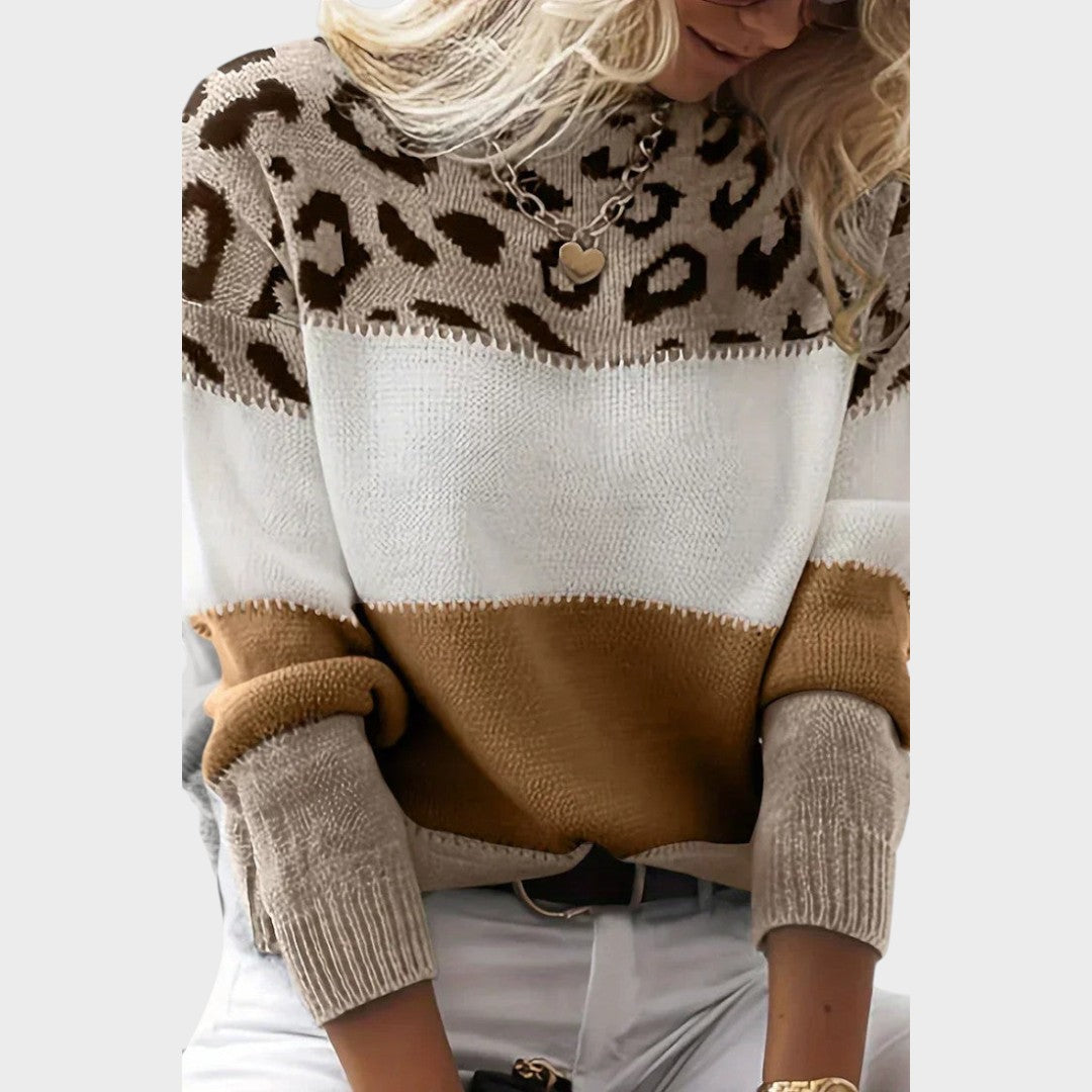 Amelie | Strickpullover mit verspieltem Muster