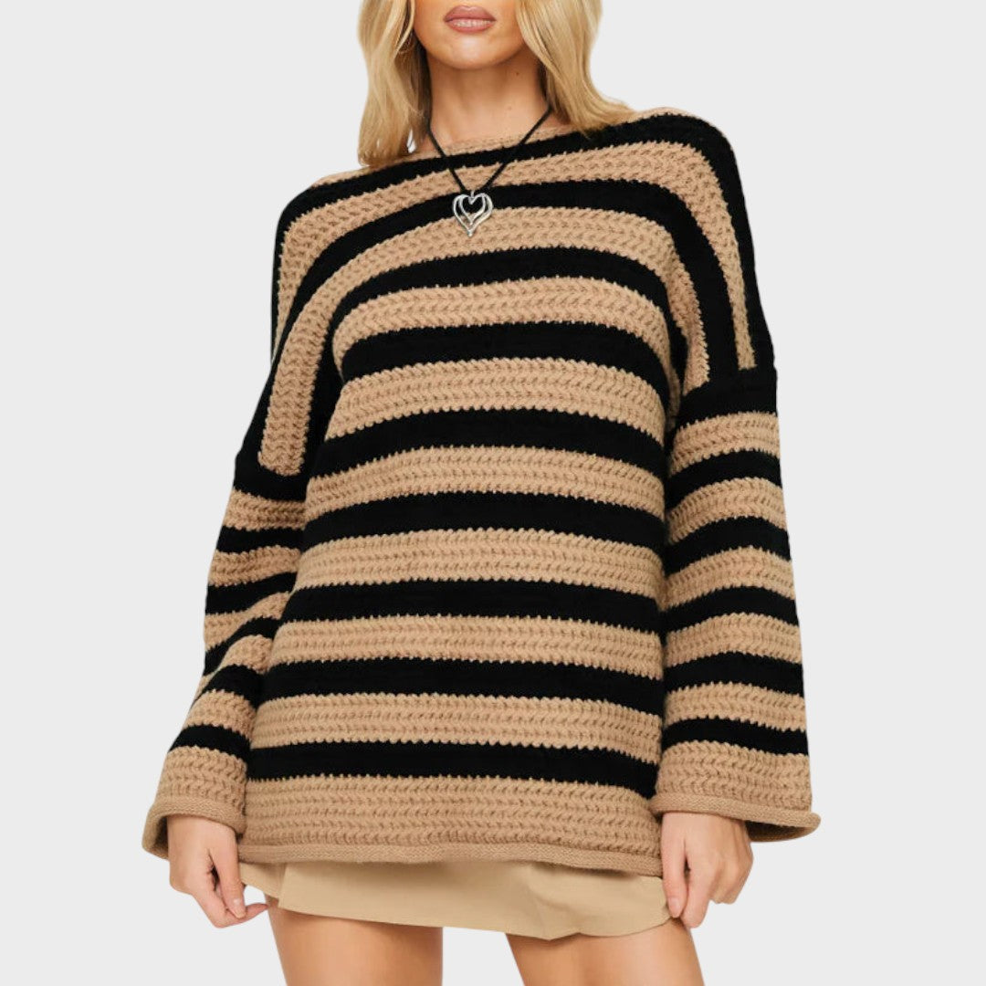 Antonia | Gestreifter Strickpullover