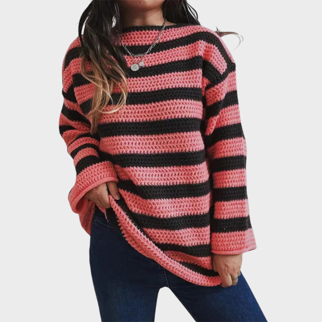 Antonia | Gestreifter Strickpullover