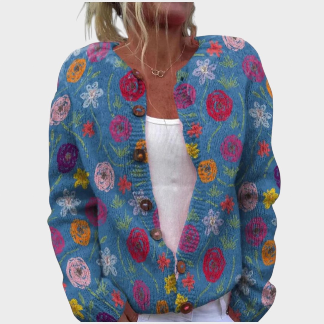 Zandra | Cardigan mit Knöpfen