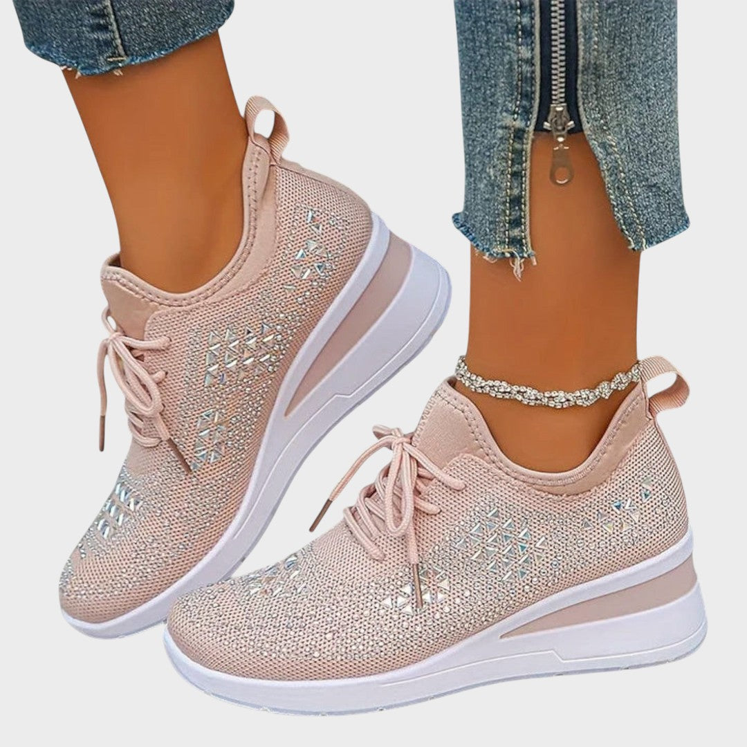 Giselle | Orthopädische Schuhe mit Strasssteinen