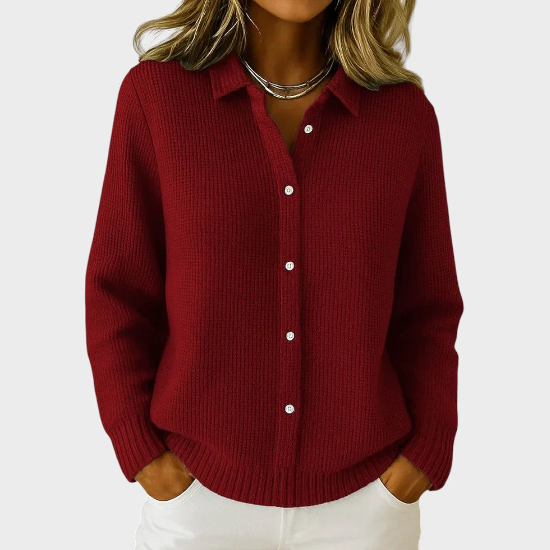 Clara | Lässiger Mesh-Cardigan