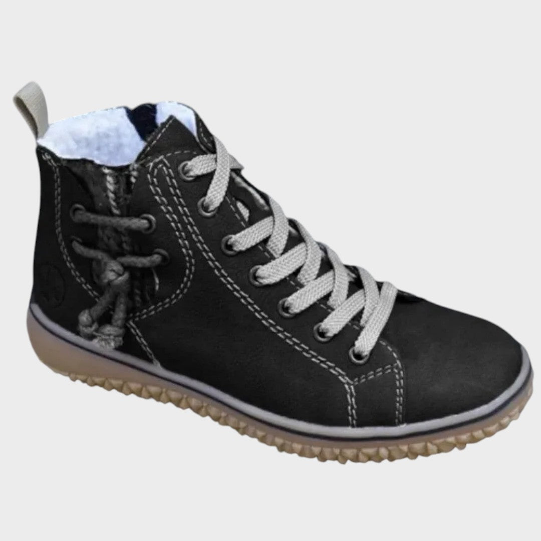 Lila | Schnürstiefeletten