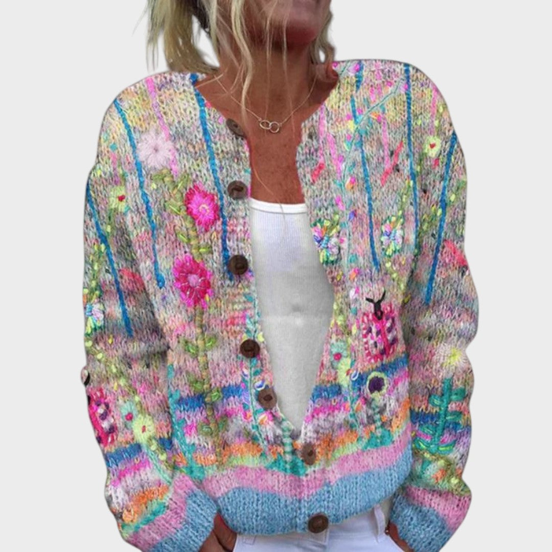 Zandra | Cardigan mit Knöpfen