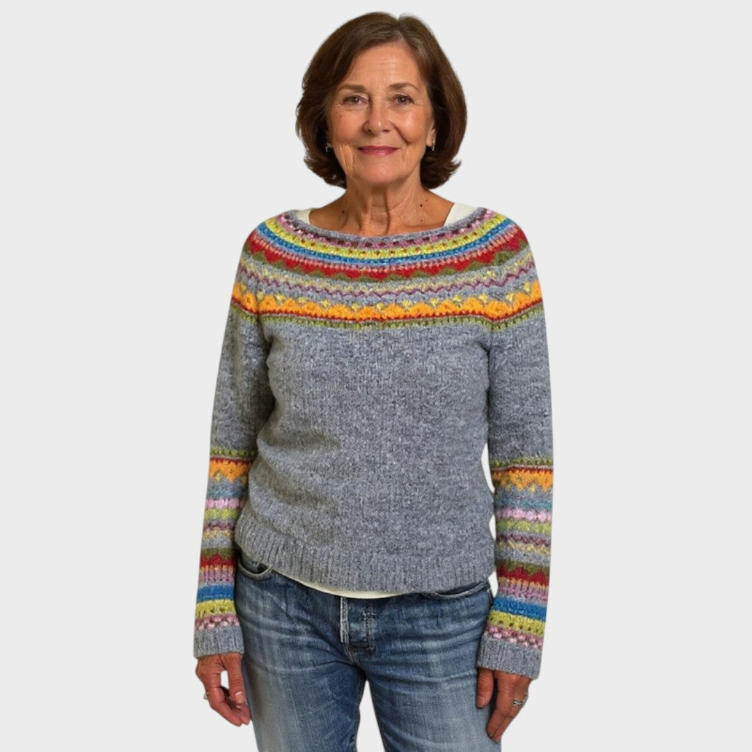 Laura | Gemusterter Pullover