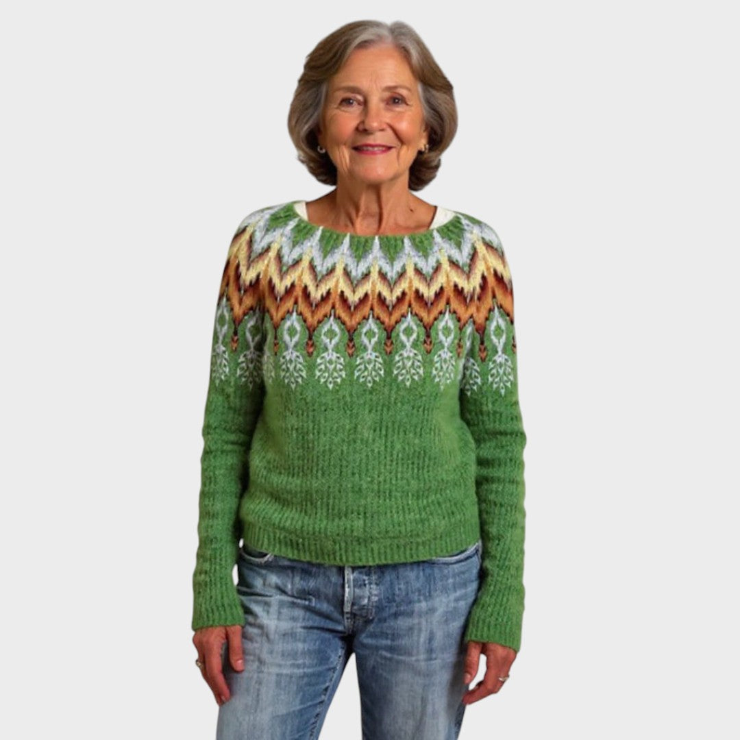 Laura | Gemusterter Pullover