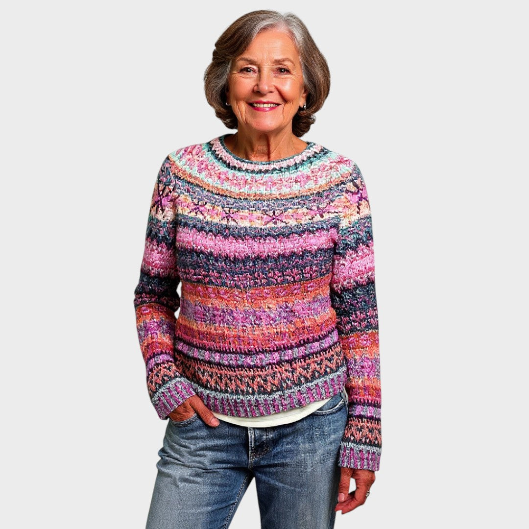 Laura | Gemusterter Pullover