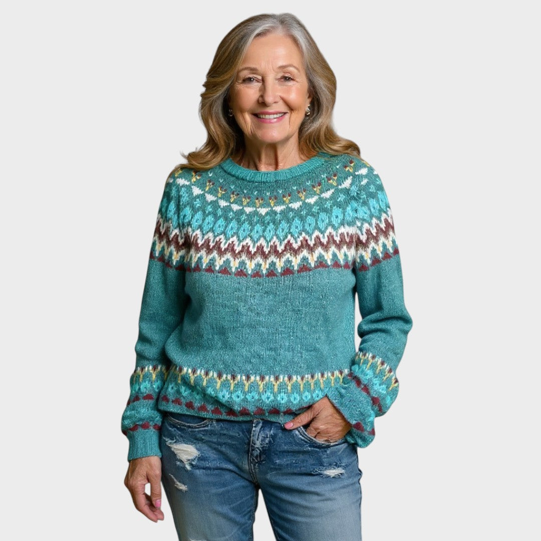 Laura | Gemusterter Pullover