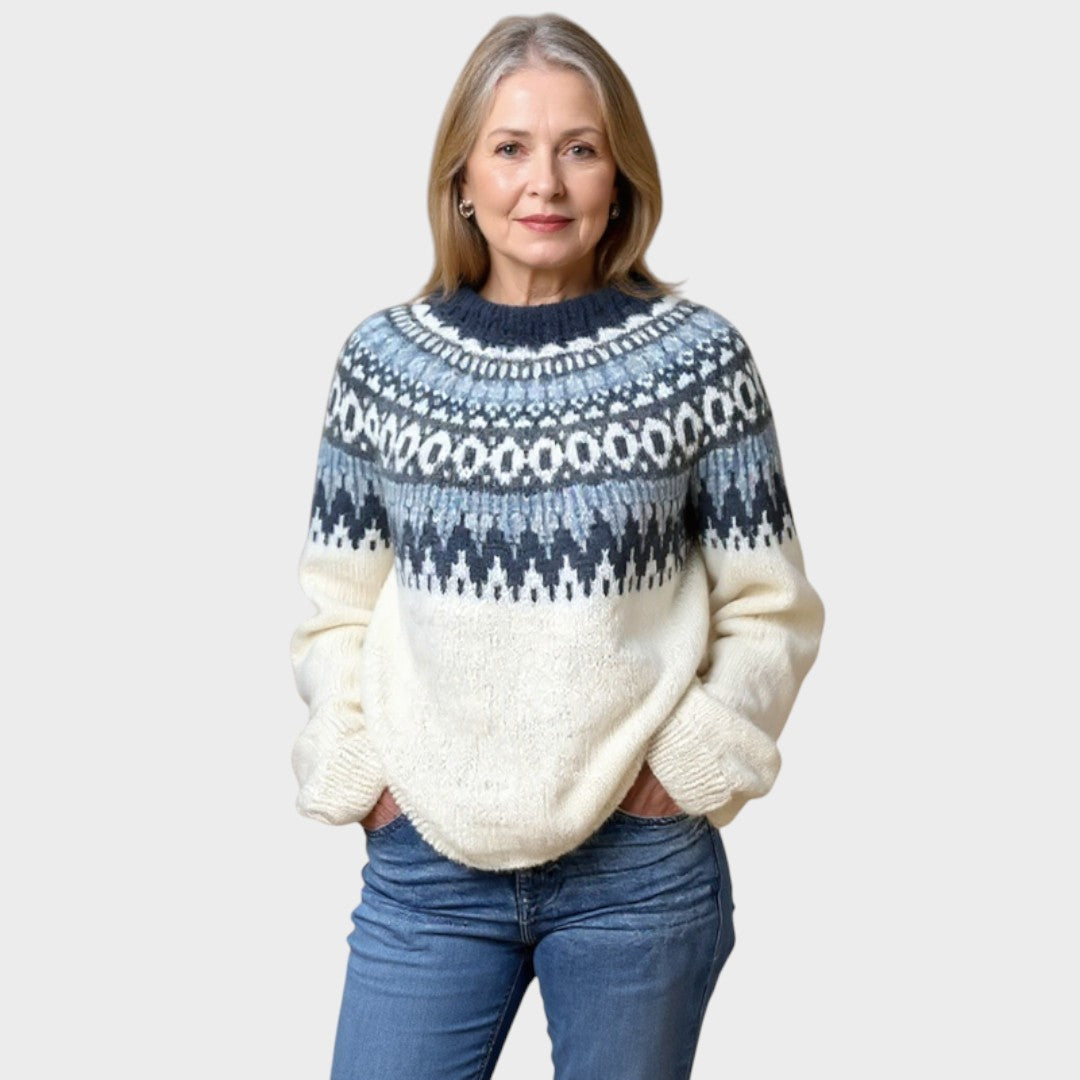 Laura | Gemusterter Pullover