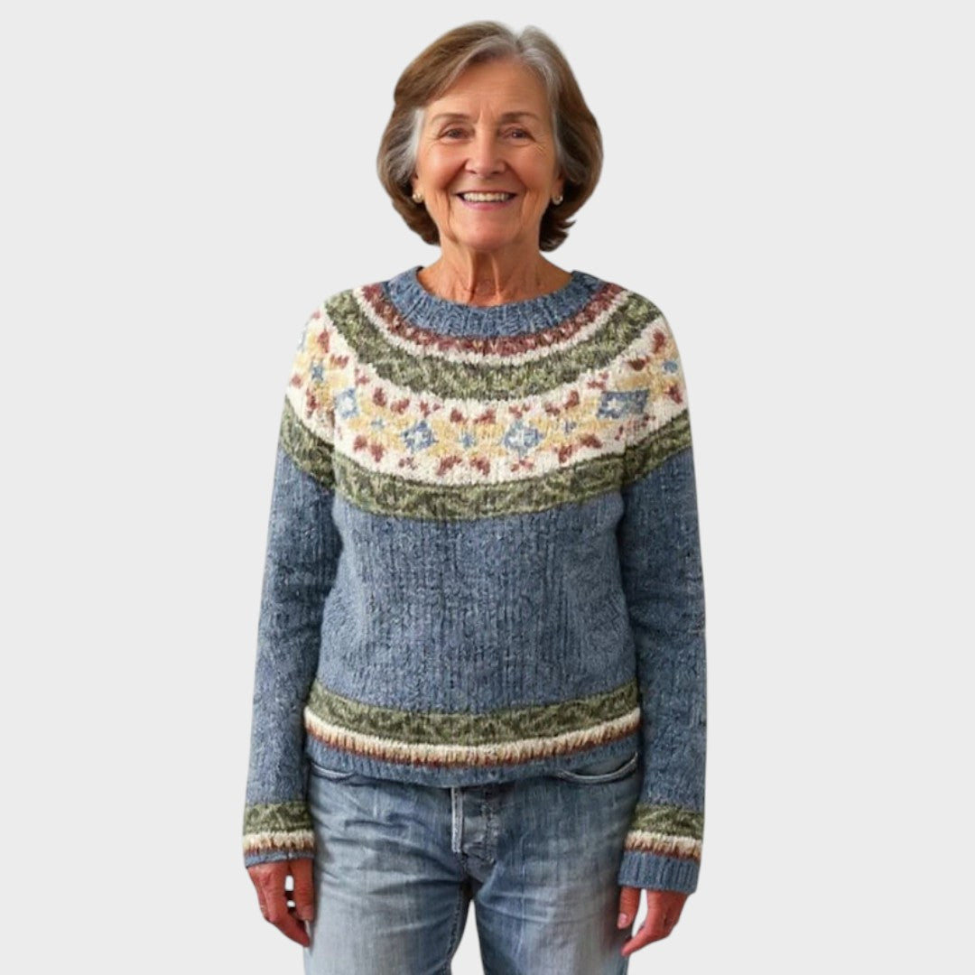 Laura | Gemusterter Pullover