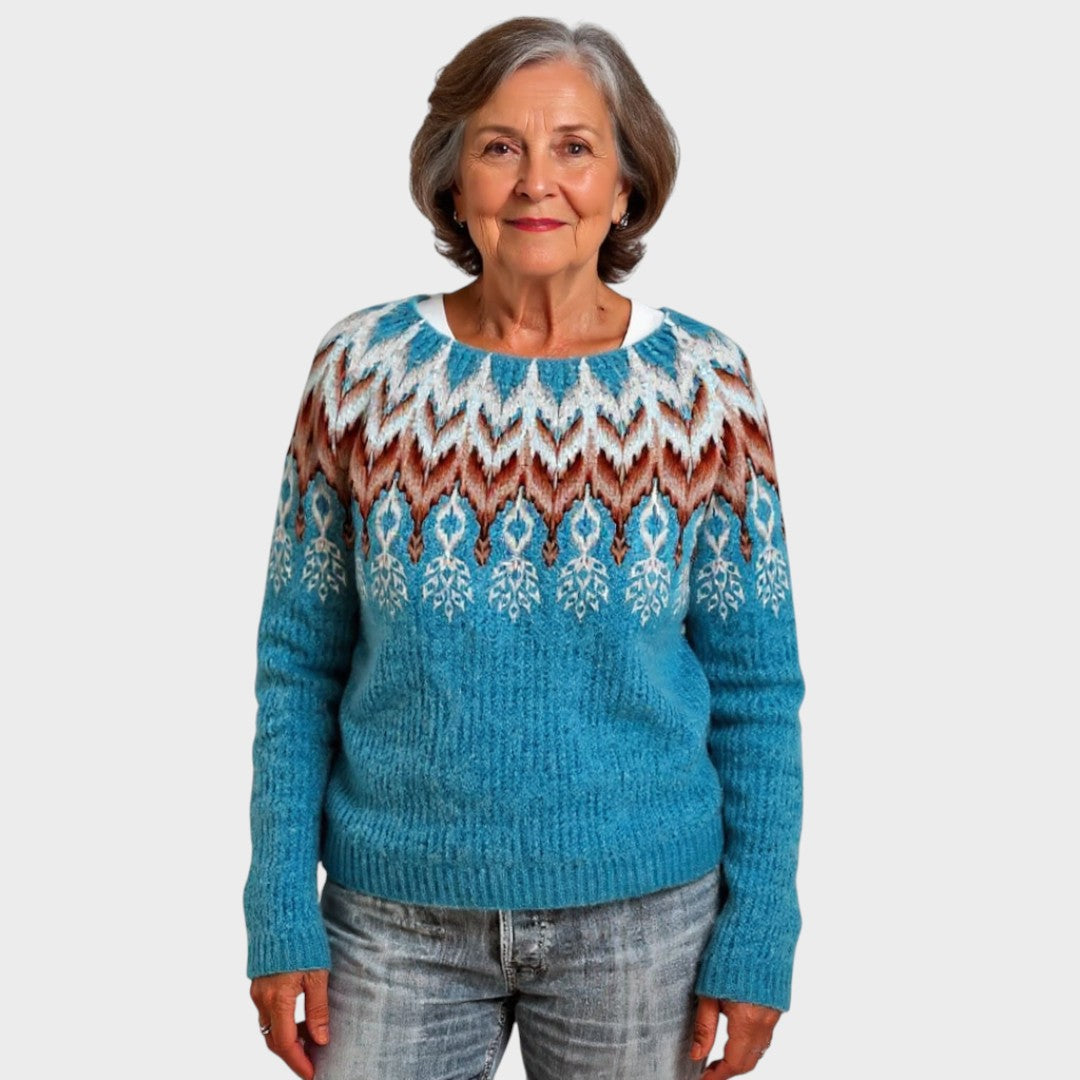 Laura | Gemusterter Pullover