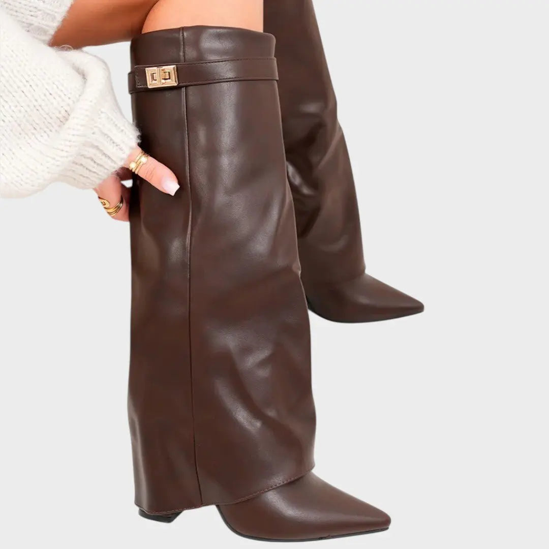 Luna | Hohe Lederstiefel