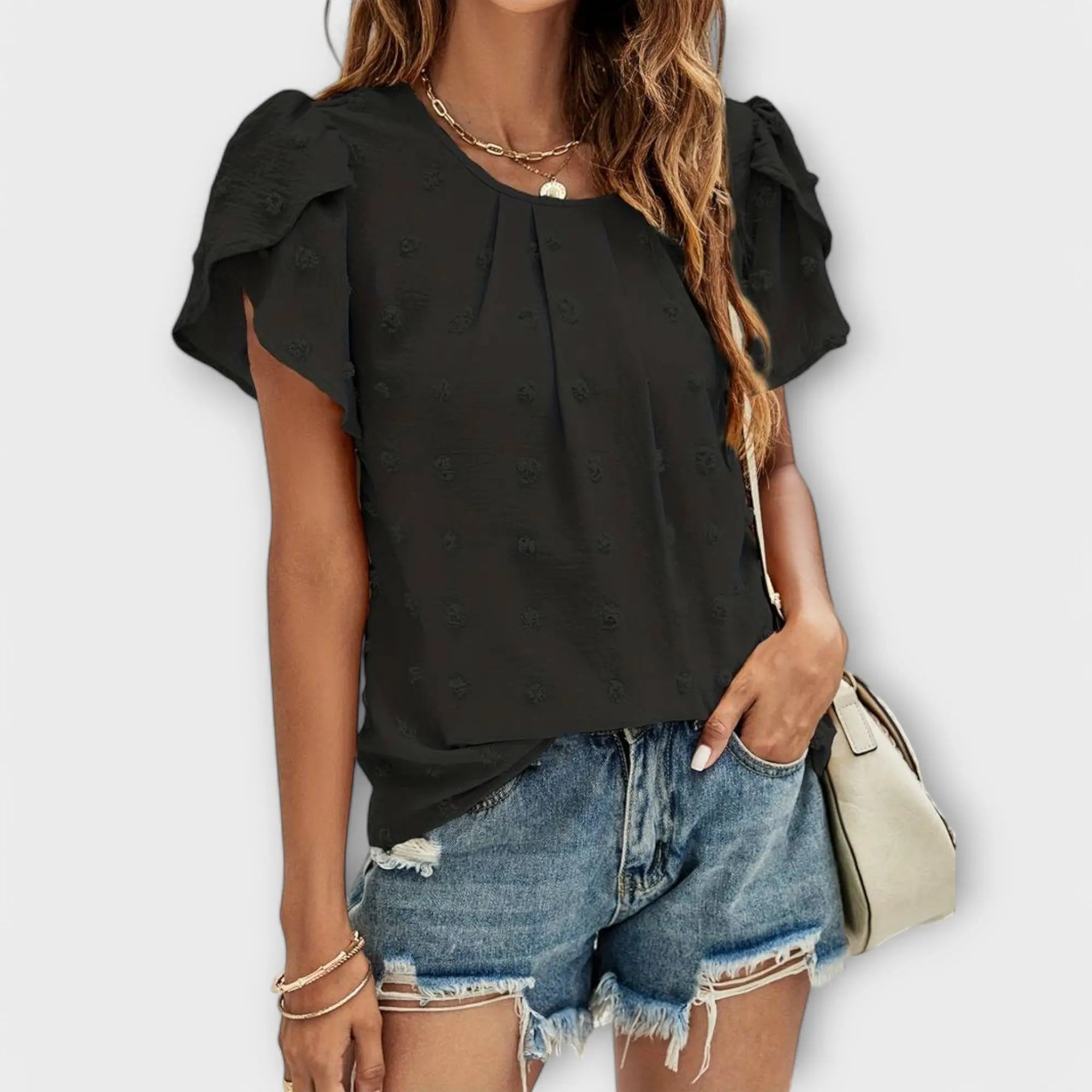 Laura | Die ideale Bluse mit Punkten