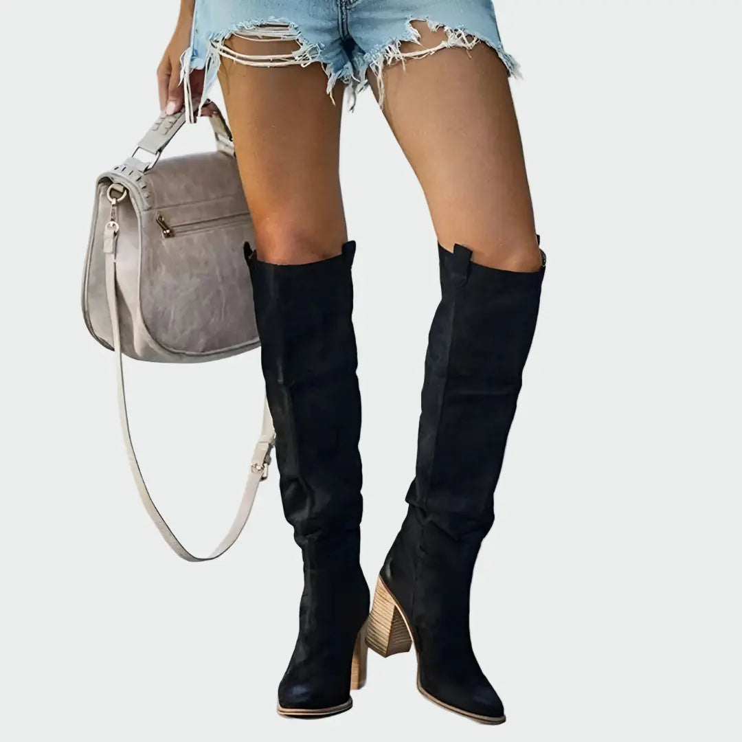 Knöchelhohe Lederorthopädische Stiefel