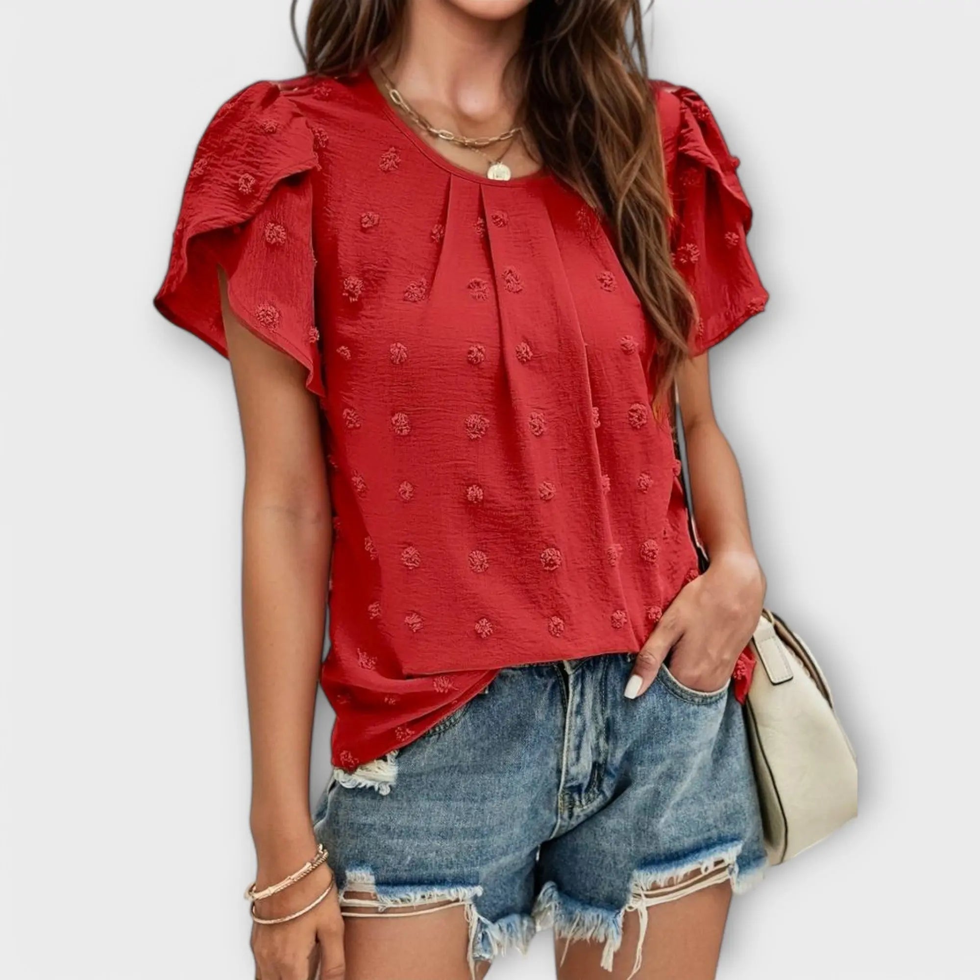 Laura | Die ideale Bluse mit Punkten