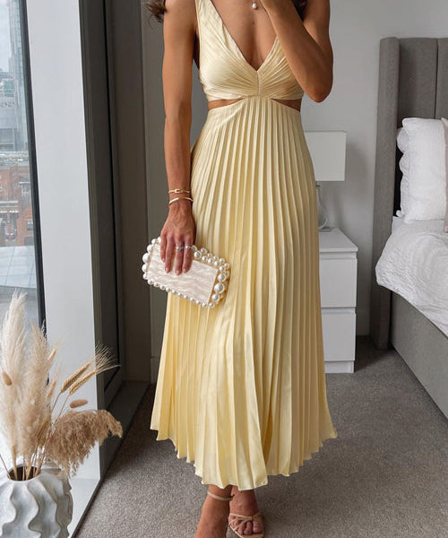 Beauty Dress | Geplisster Anlasskleid