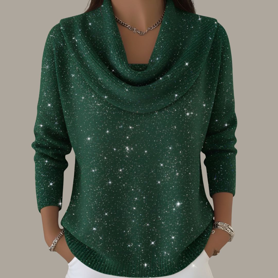 LANA™ | Eleganter Pullover mit Glitzer