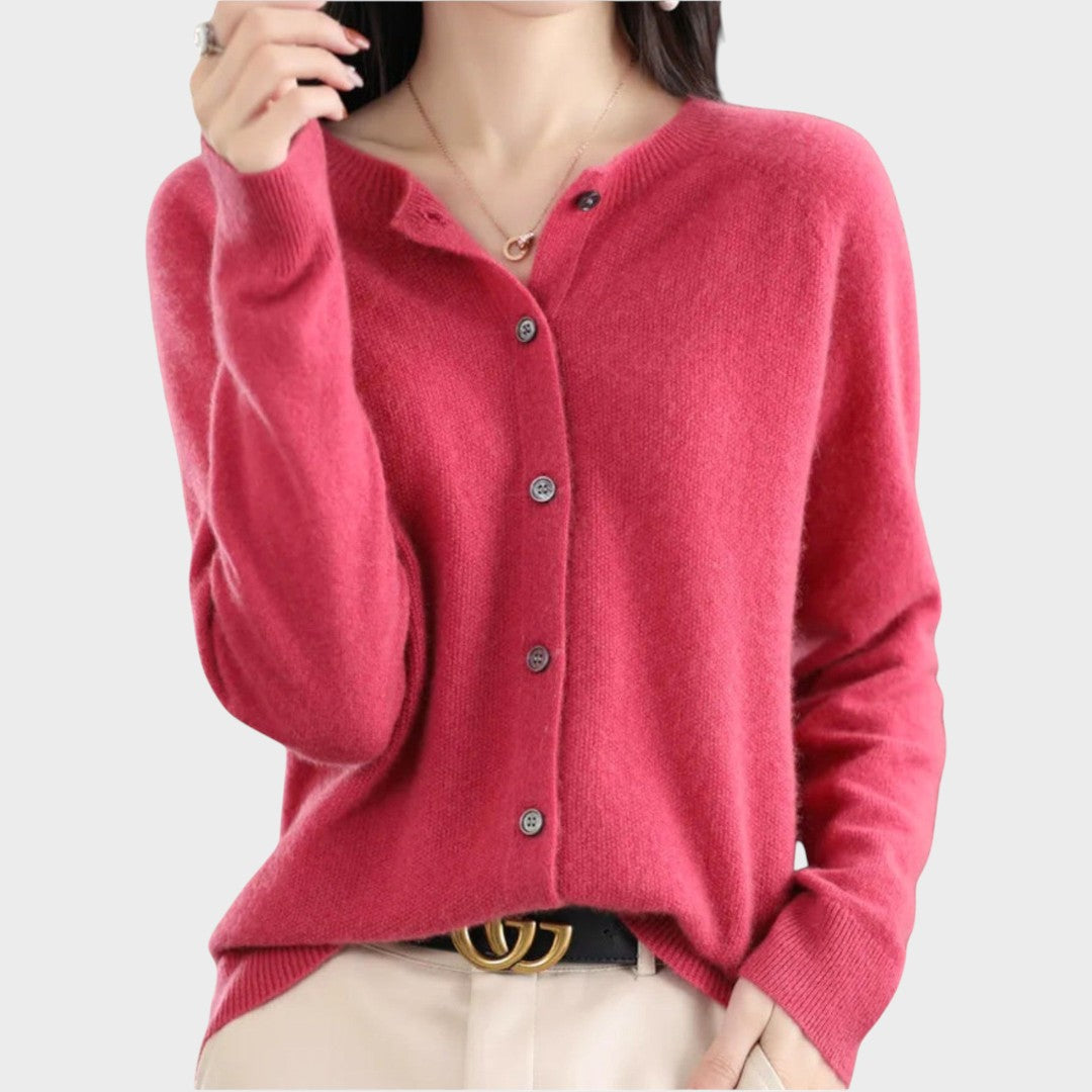 Cornelia | Eleganter Cardigan mit Knöpfen