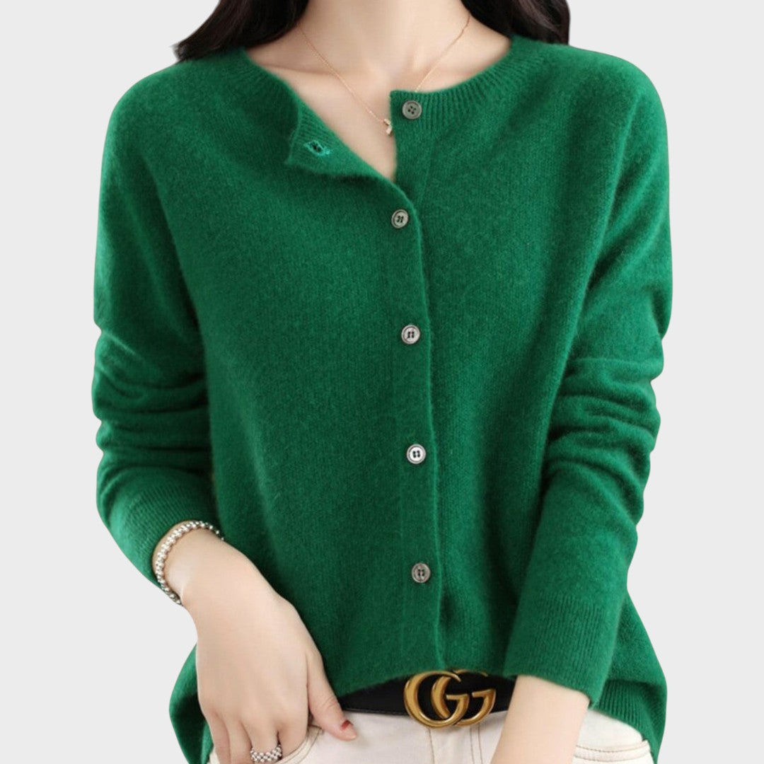 Cornelia | Eleganter Cardigan mit Knöpfen
