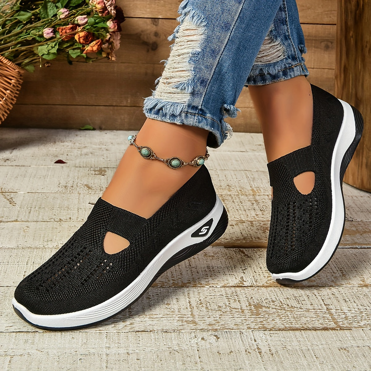 Ottilie Slip-On Atmungsaktive Orthopädische Schuhe für Frauen
