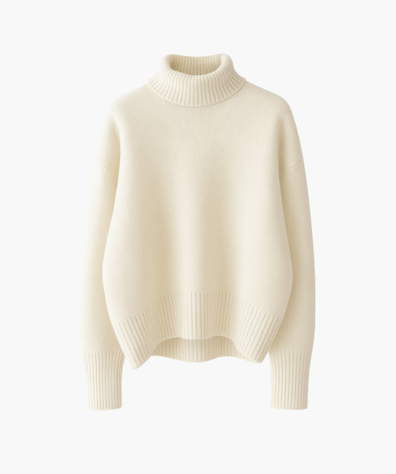 SOFT JUMPER MIT HOHEM KRAGEN