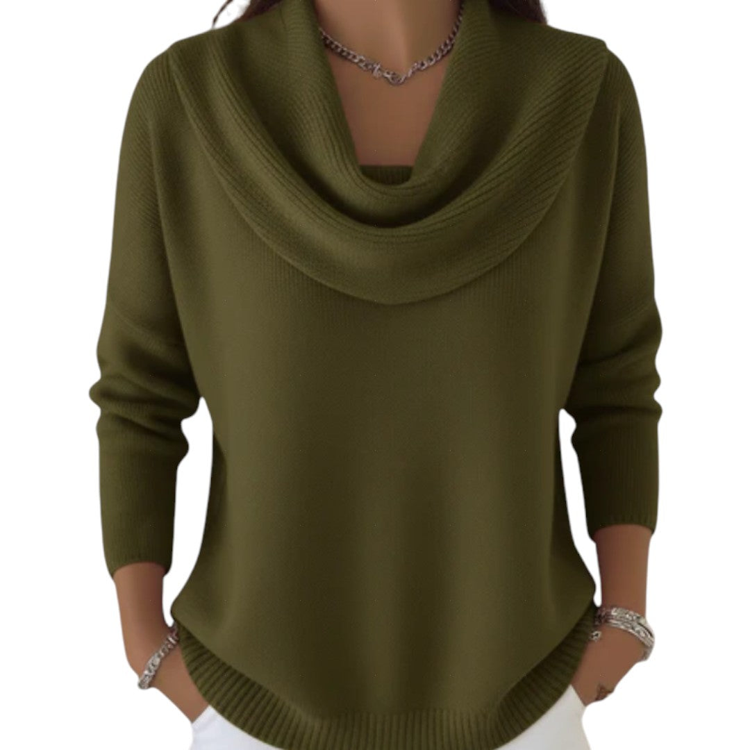 Elisa | Pullover mit Kragen
