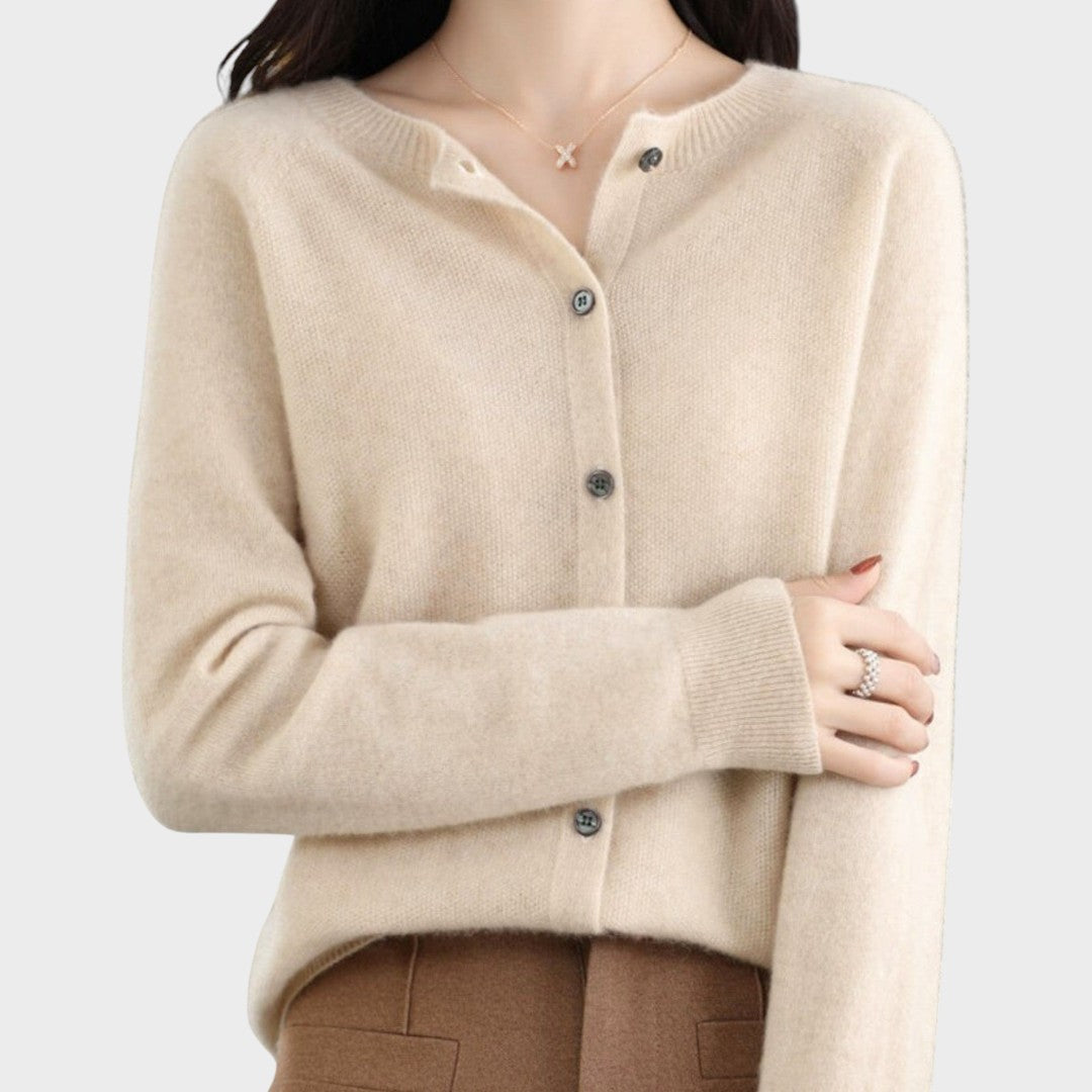 Cornelia | Eleganter Cardigan mit Knöpfen