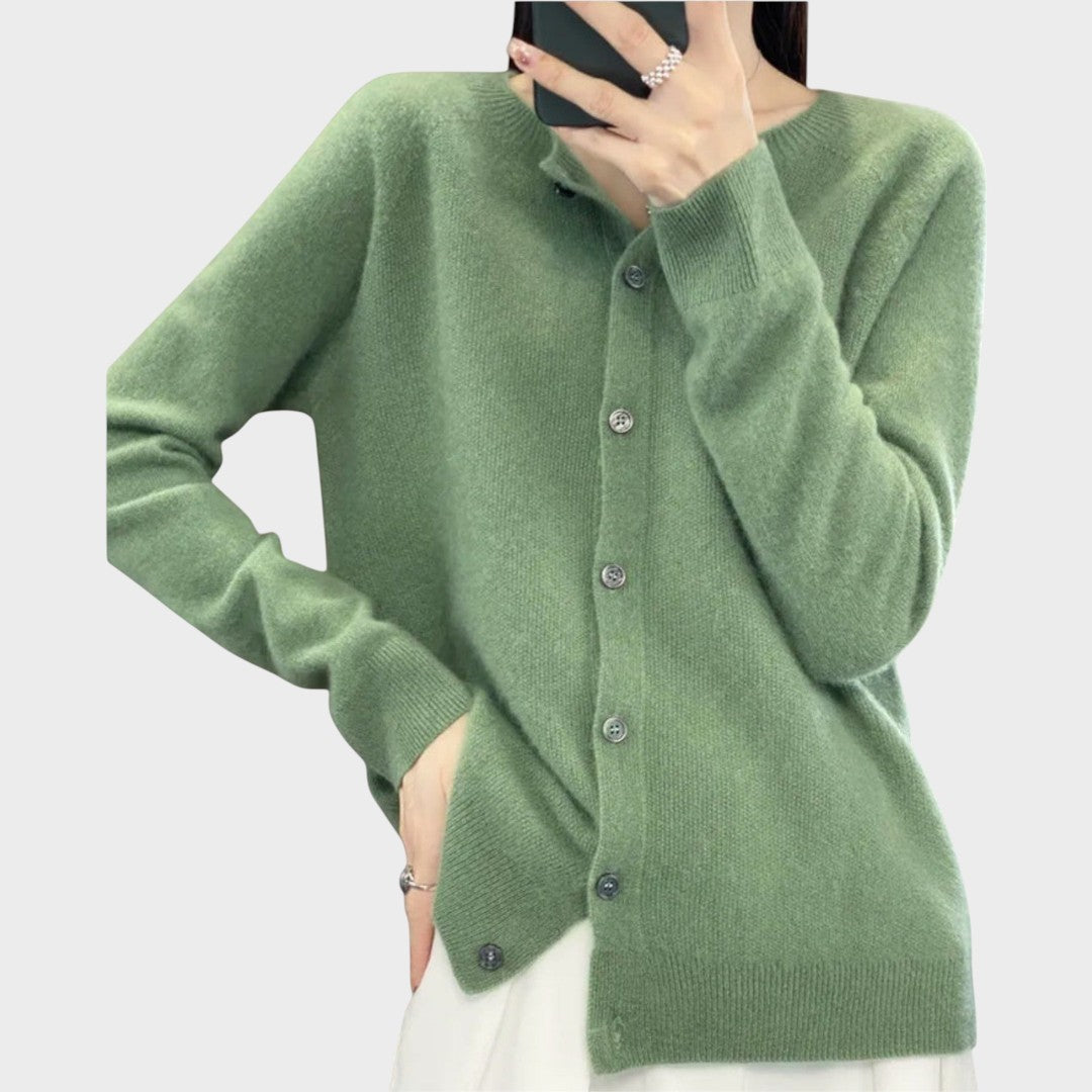 Cornelia | Eleganter Cardigan mit Knöpfen