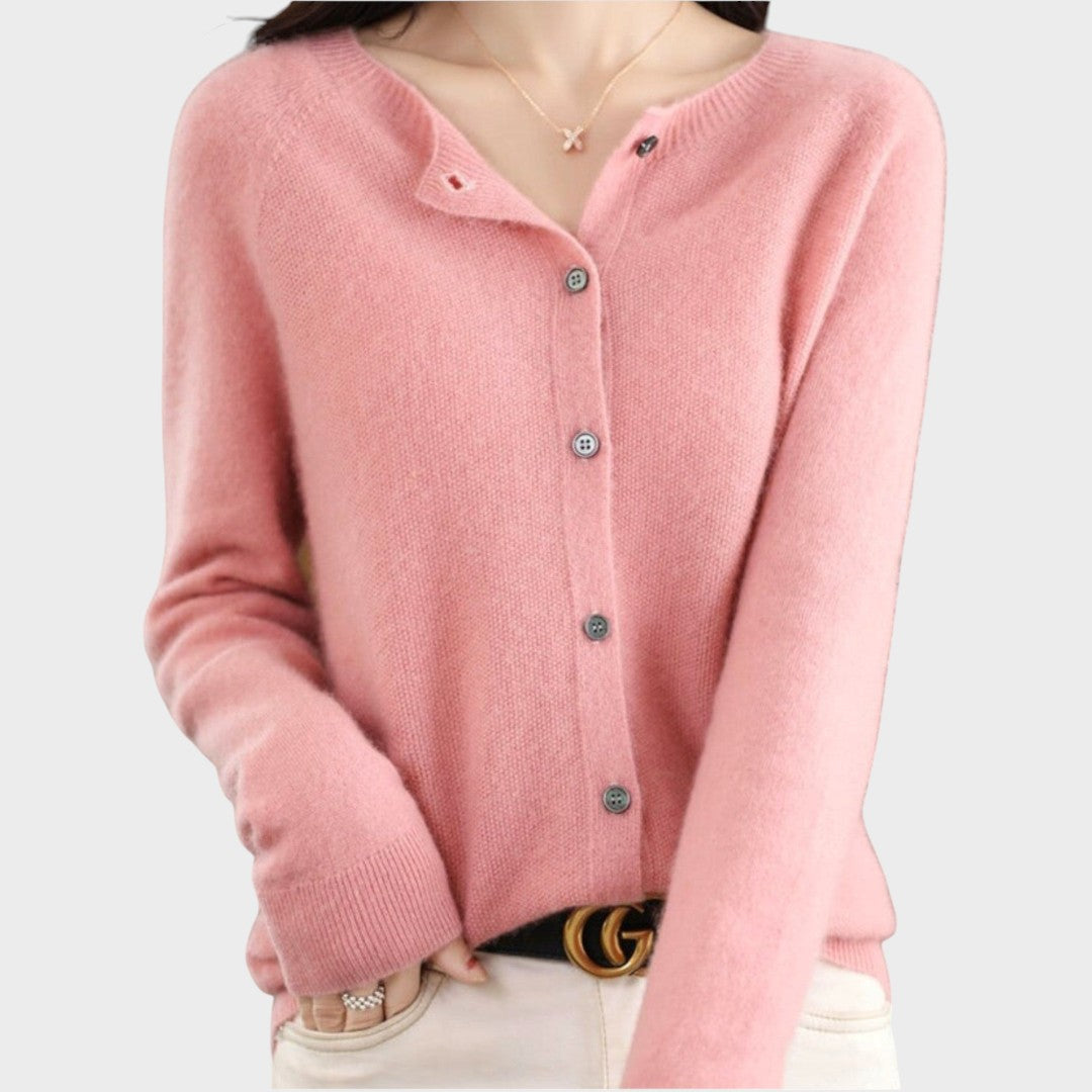 Cornelia | Eleganter Cardigan mit Knöpfen