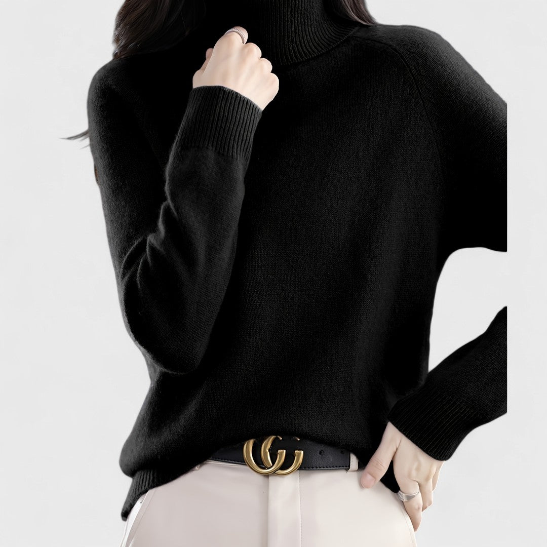 Sapphire - Solider Rollkragenpullover