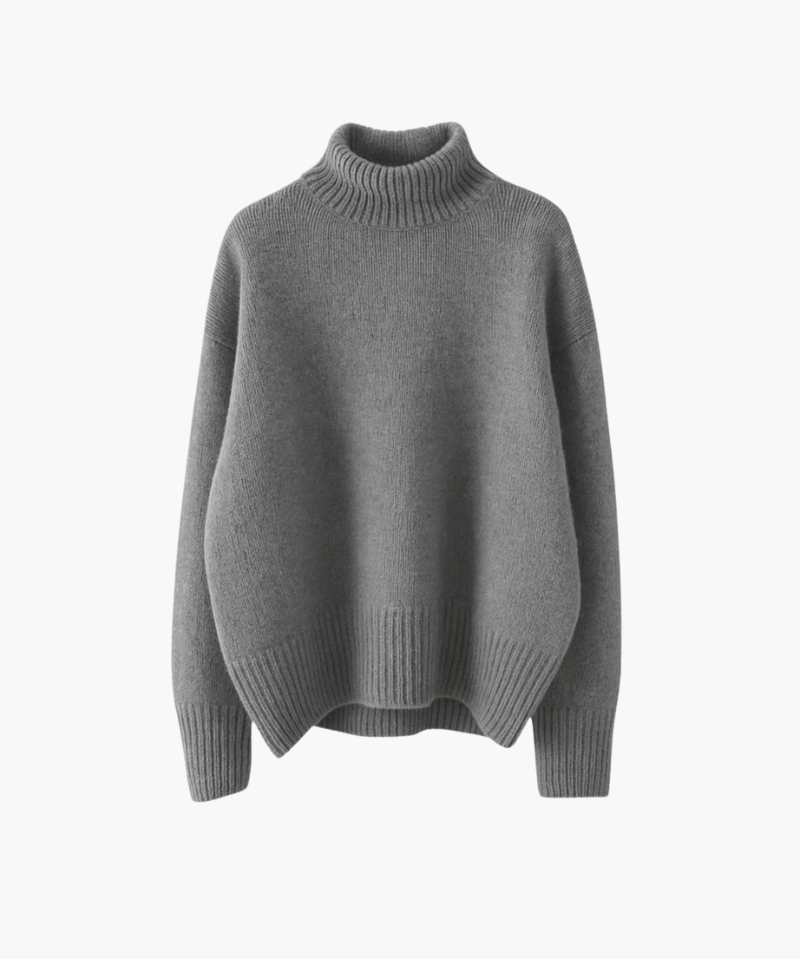 SOFT JUMPER MIT HOHEM KRAGEN