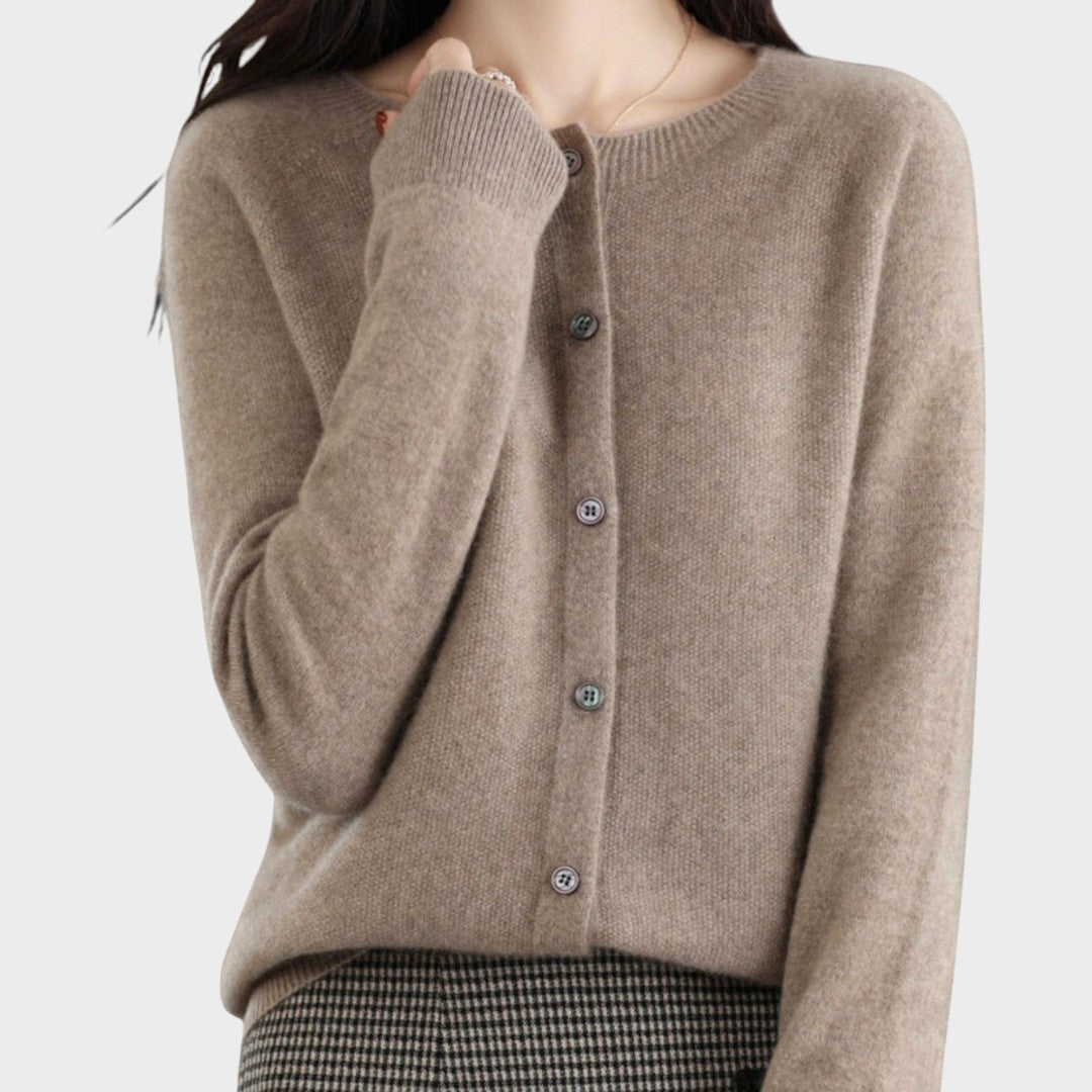 Cornelia | Eleganter Cardigan mit Knöpfen
