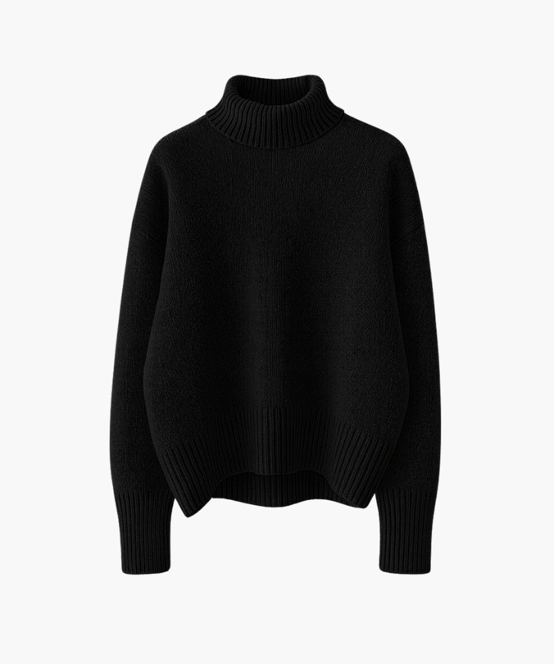 SOFT JUMPER MIT HOHEM KRAGEN