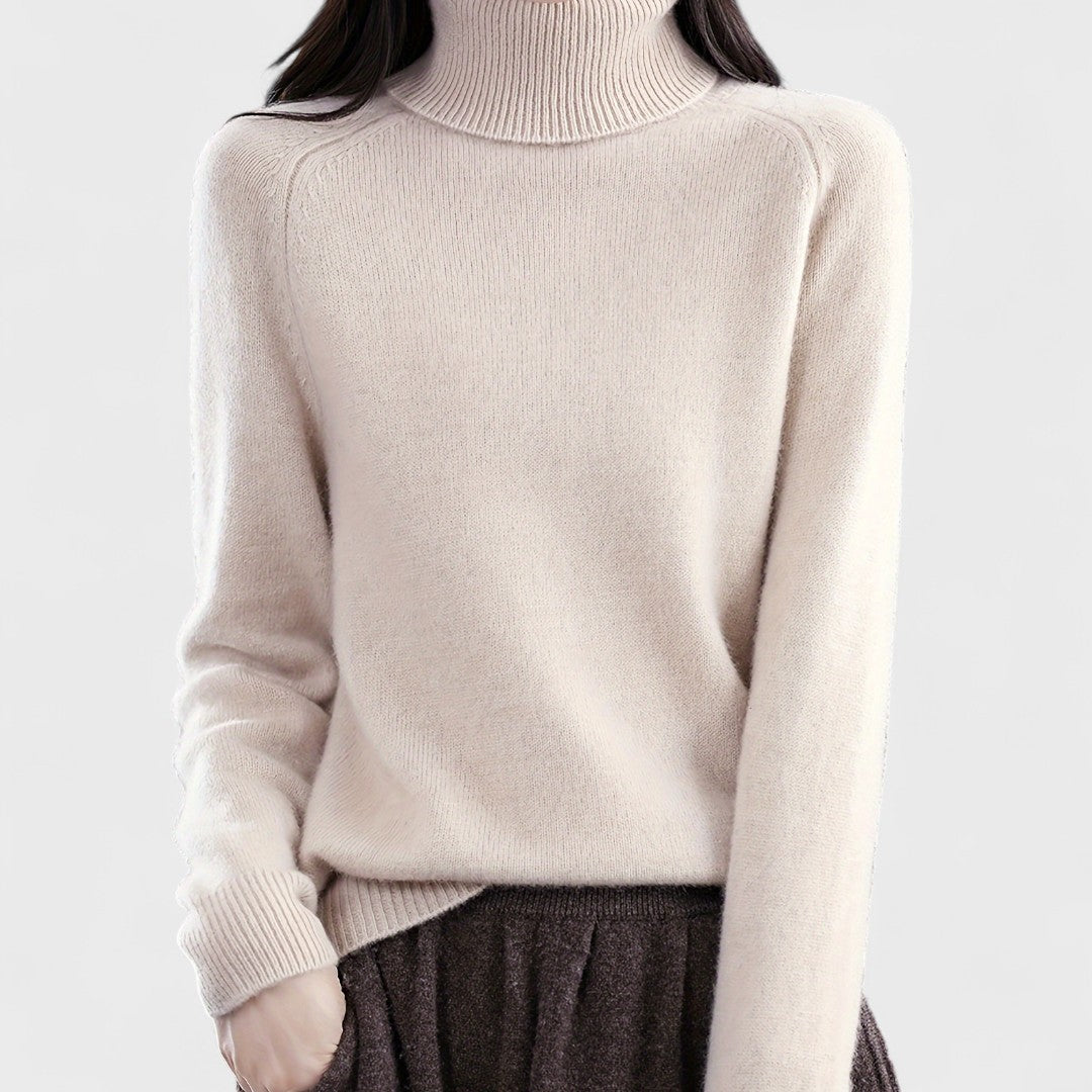 Sapphire - Solider Rollkragenpullover