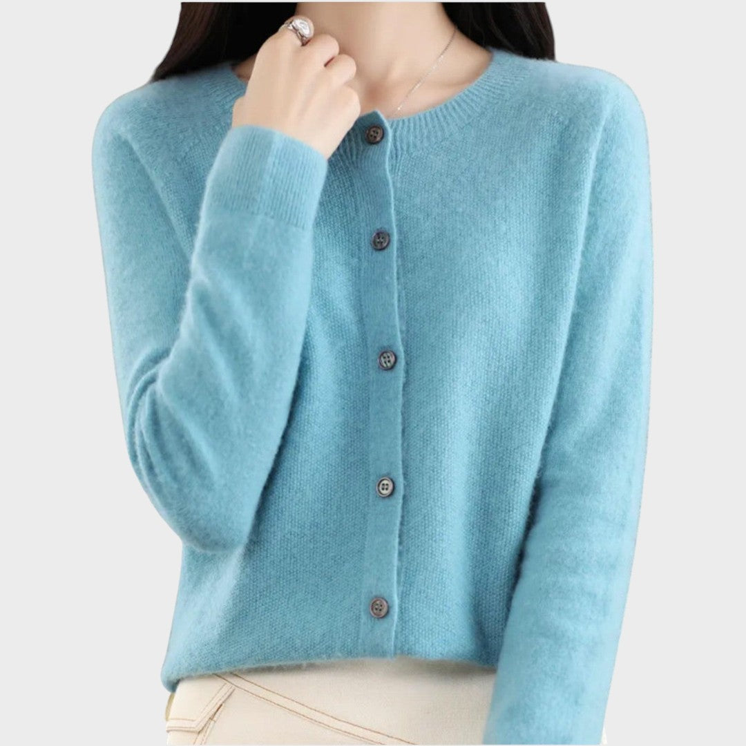 Cornelia | Eleganter Cardigan mit Knöpfen