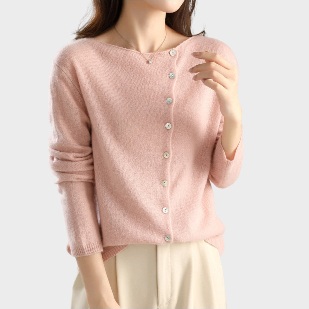 Vera | Knopfstrickjacke
