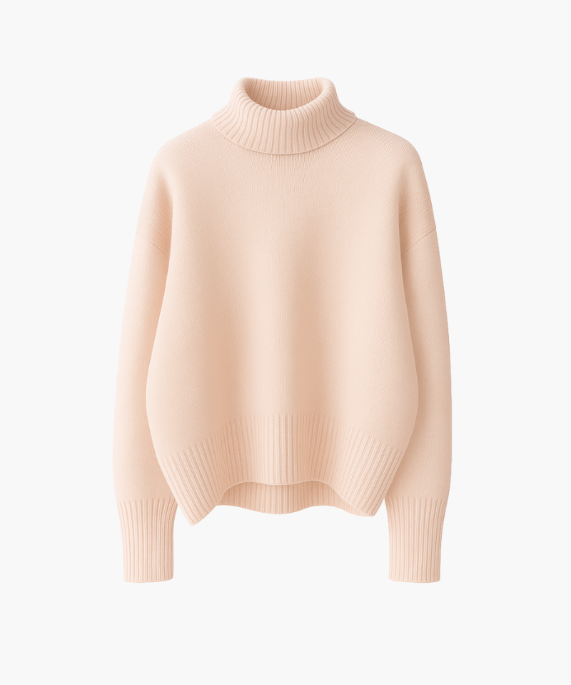 SOFT JUMPER MIT HOHEM KRAGEN