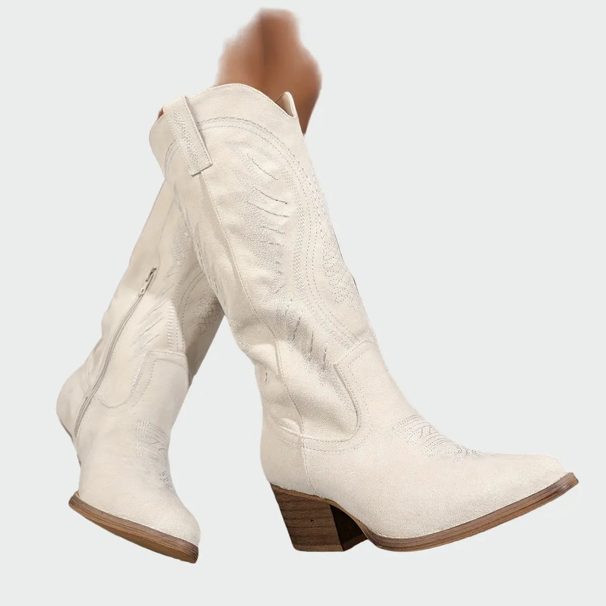 Gestickte Westernstiefel mit Stil
