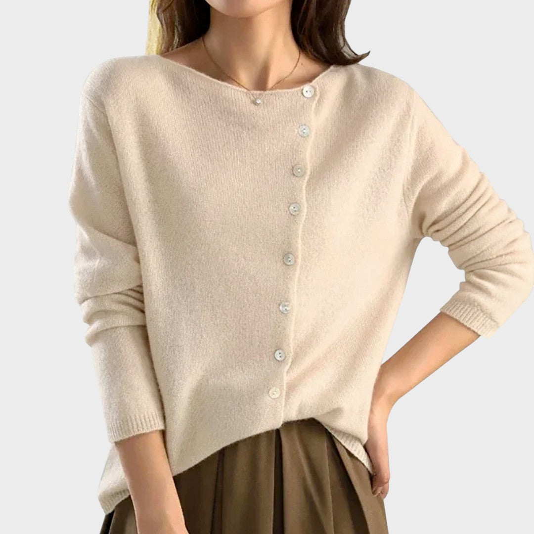 Vera | Knopfstrickjacke