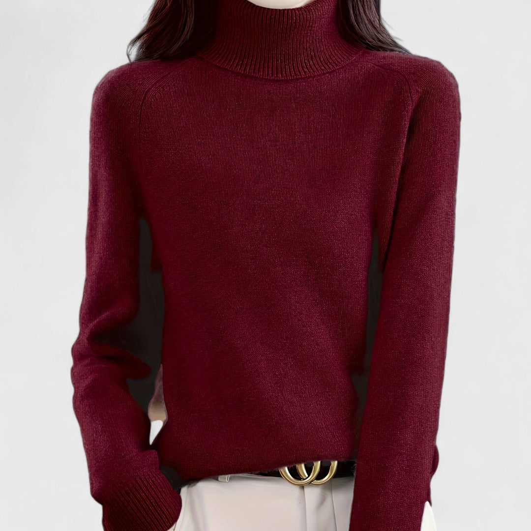 Sapphire - Solider Rollkragenpullover