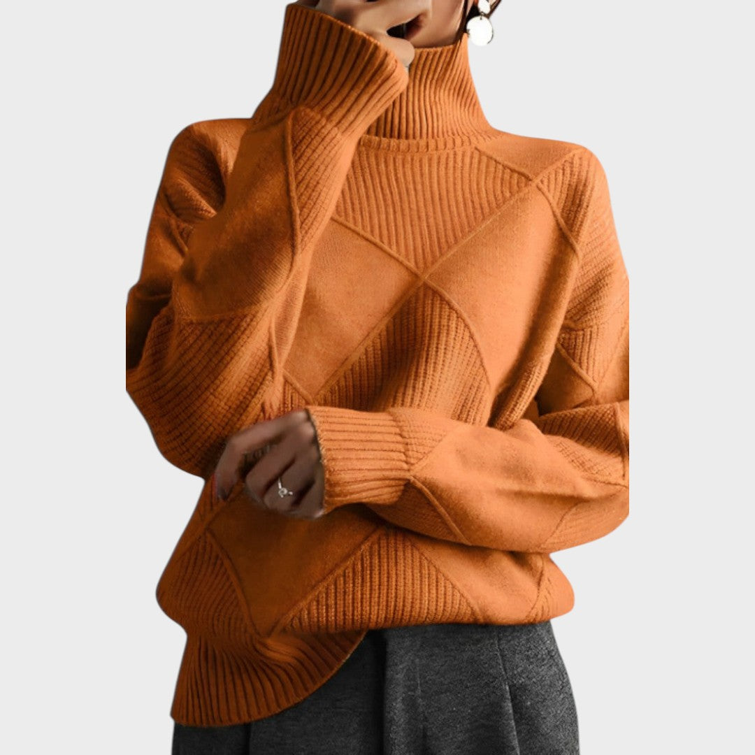 Senta | Cashmere Rollkragenpullover