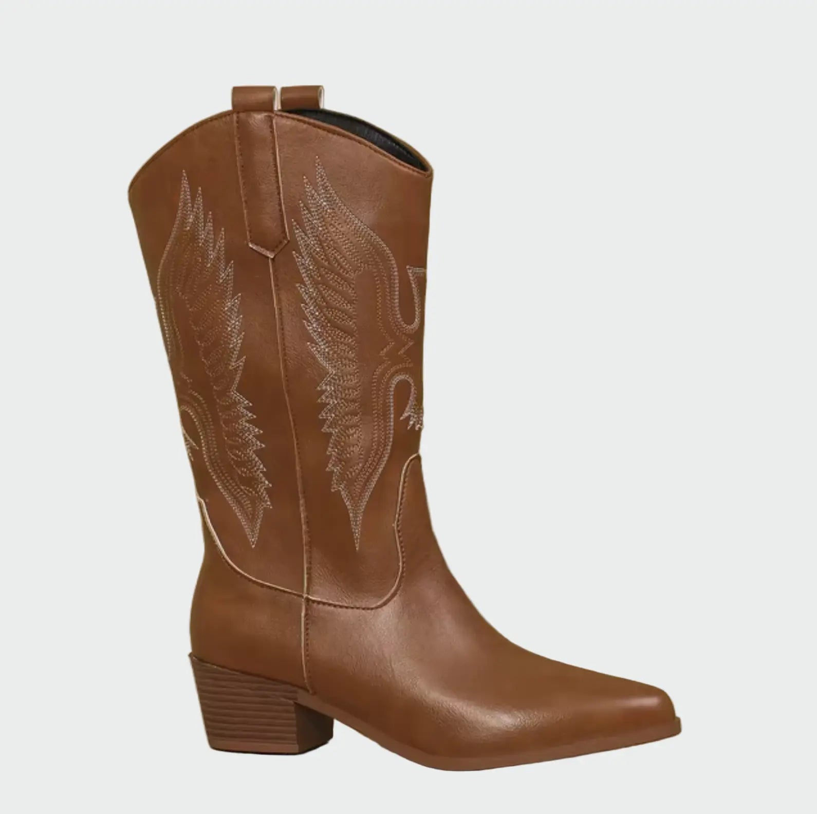 Western-Leder-Cowboy-Stiefel