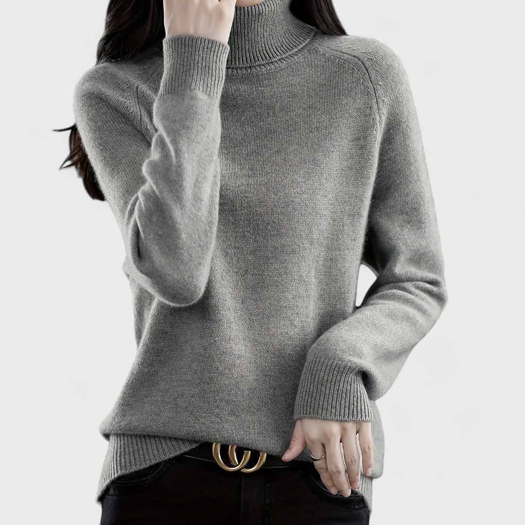Sapphire - Solider Rollkragenpullover