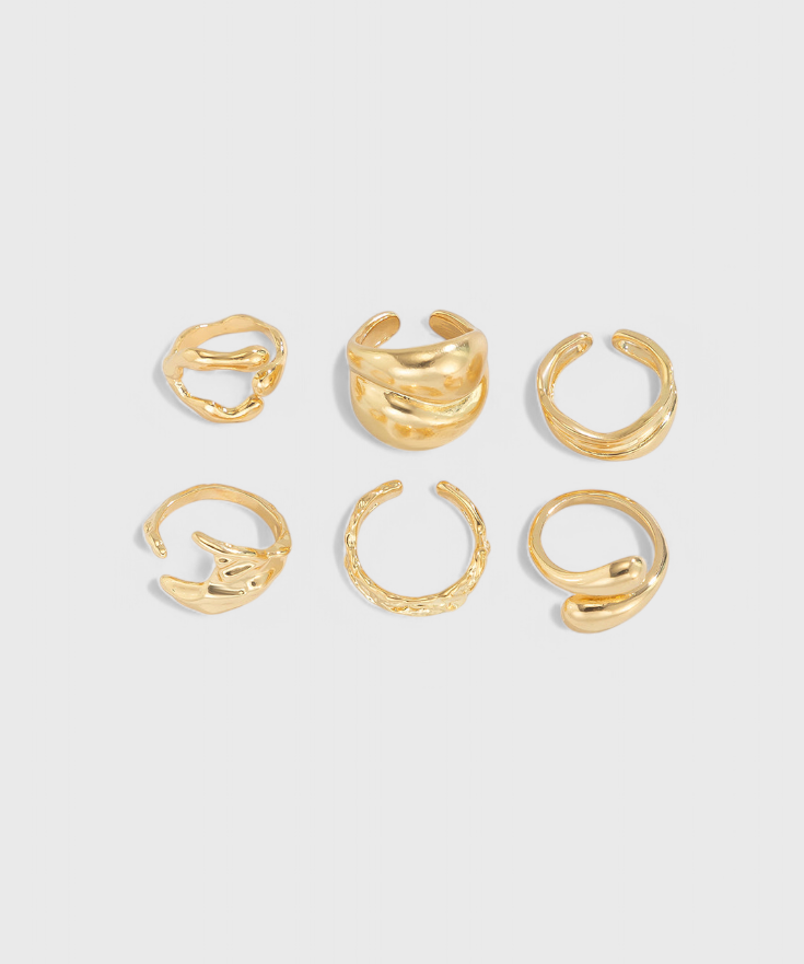 Unregelmäßiger Mehrschicht-Ring